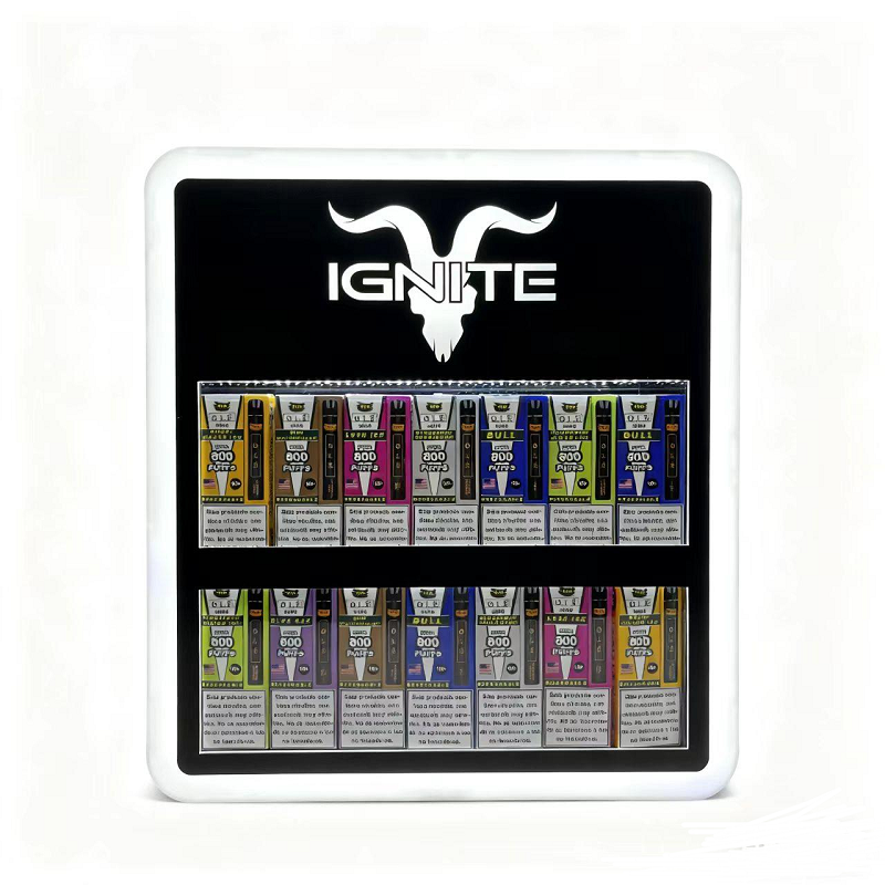 定制亚克力展示柜带LED灯