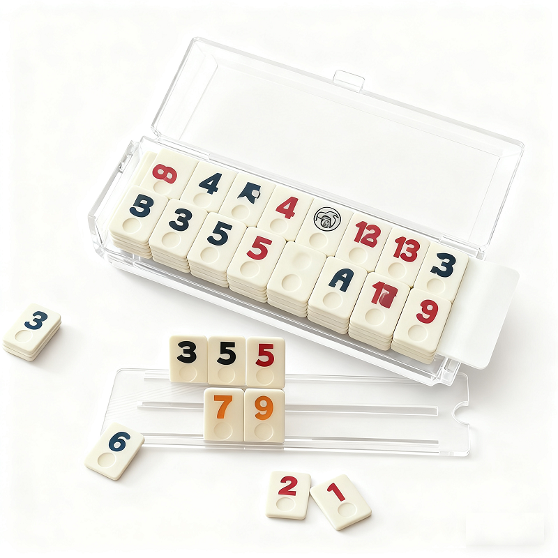 亚克力拉密牌游戏套装