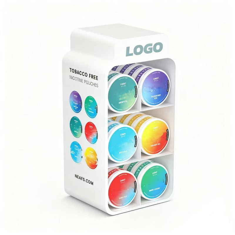 定制口含烟展示柜