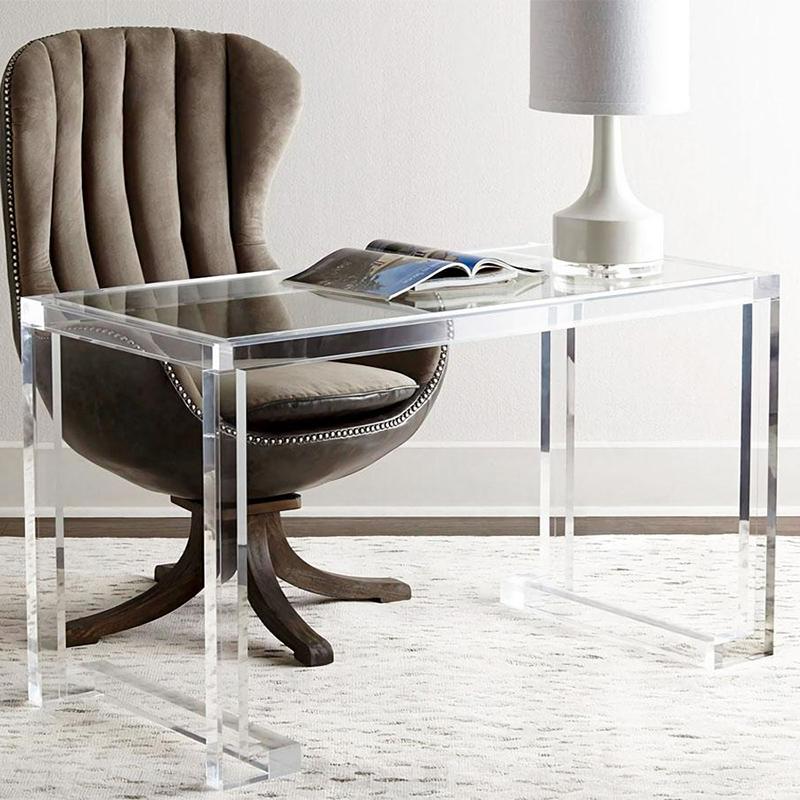 Acrylic Desk Lucite Modern Clear Tables