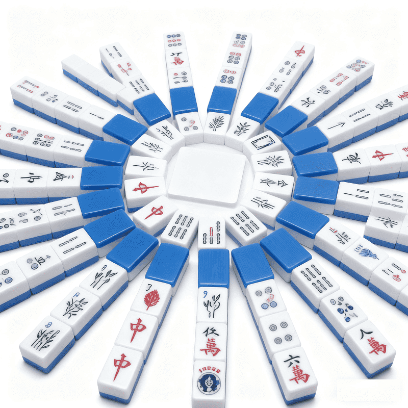 高端亚克力麻将套装